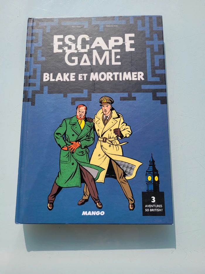 Escape Game Blake et Mortimer, mango éditions (53) - photo numéro 2