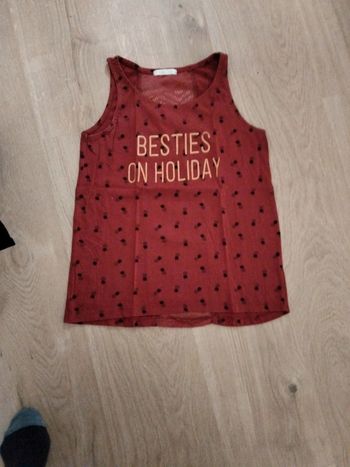 Tee shirt Gémo dos ajouré