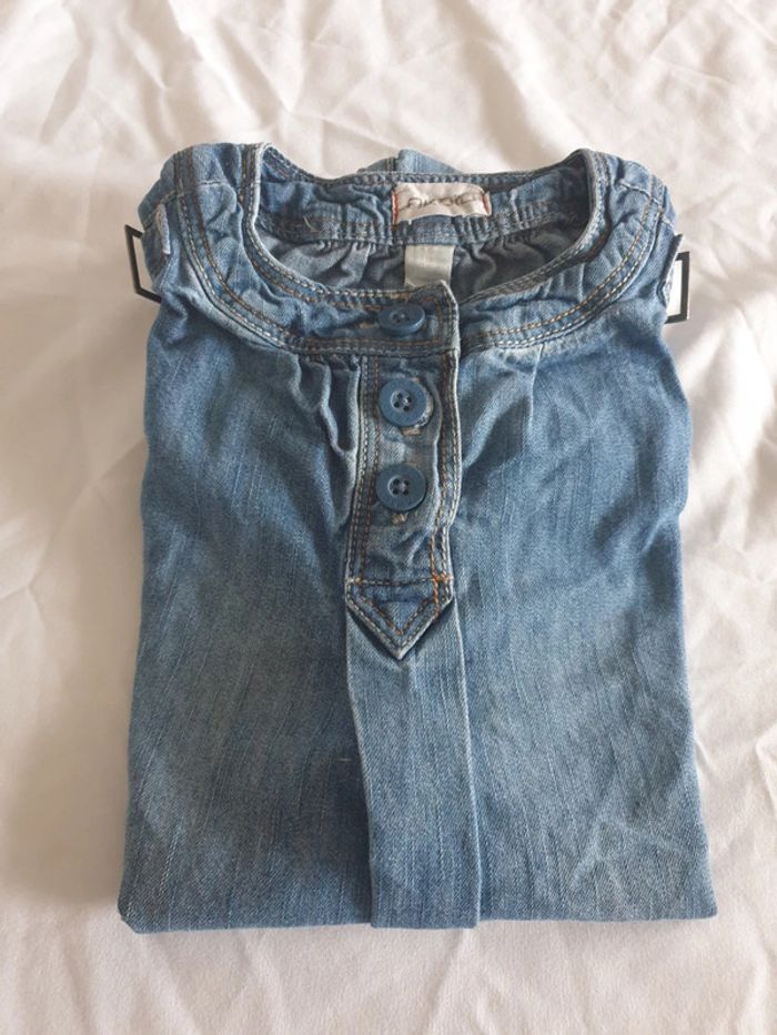 Robe en jean Okaidi 3 ans - photo numéro 6