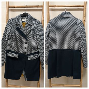Manteau style blazer en laine Ixoo taille 40