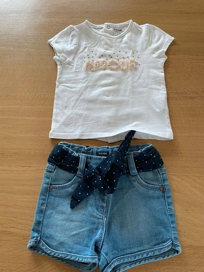 Ensemble short tee shirt - photo numéro 2