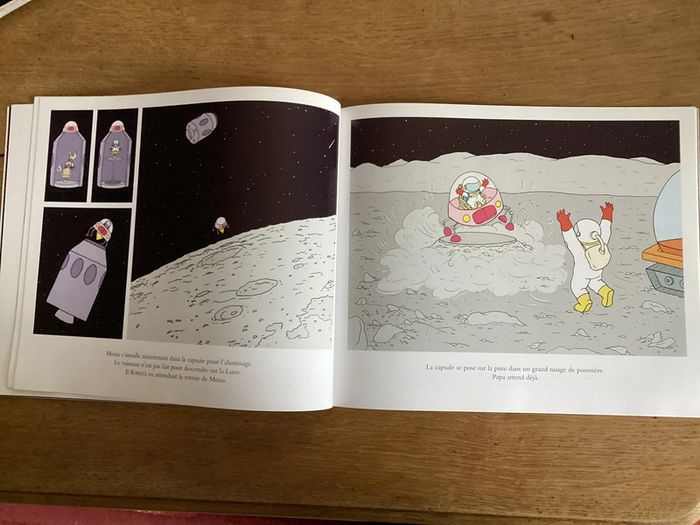 Livre « papa sur la lune » - photo numéro 4