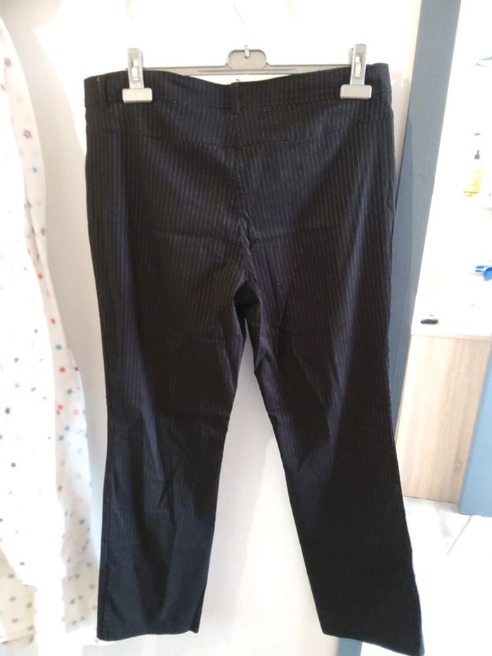 Pantalon rayures stretch 48 - photo numéro 2