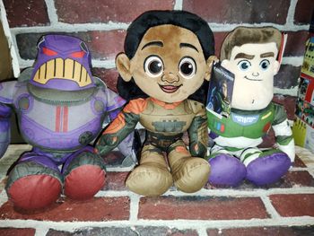 Lot de 3 peluches Buzz l'éclair le film 