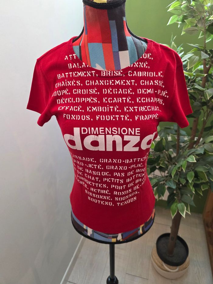 Tee-shirt Danza | Rouge | Taille 36