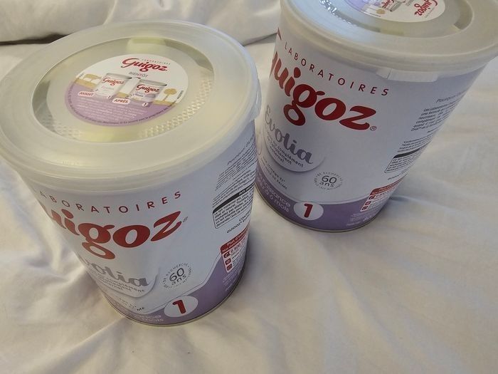 Lait guigoz evolia 1 - photo numéro 2