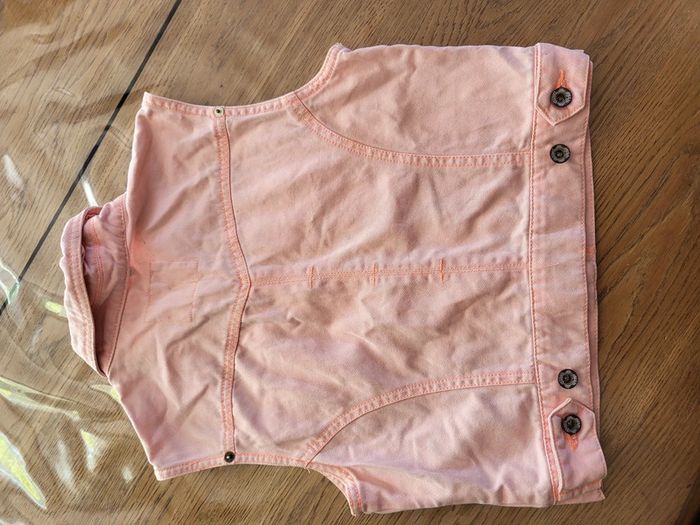 Veste en jeans sans manches 14ans - photo numéro 6