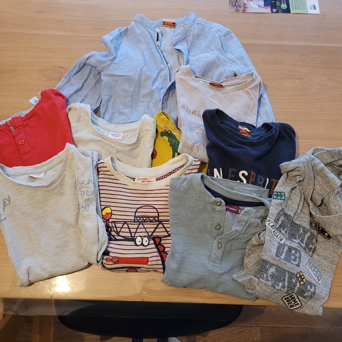 Lot t-shirts ML 5 ans