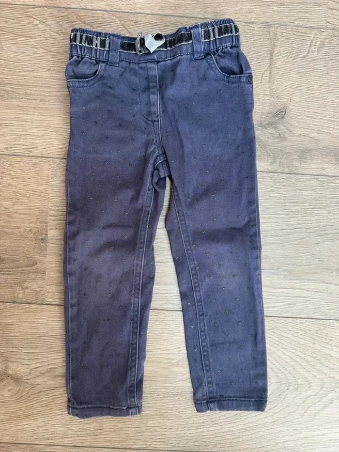4 pantalons jean sergent major 2 ans - photo numéro 6
