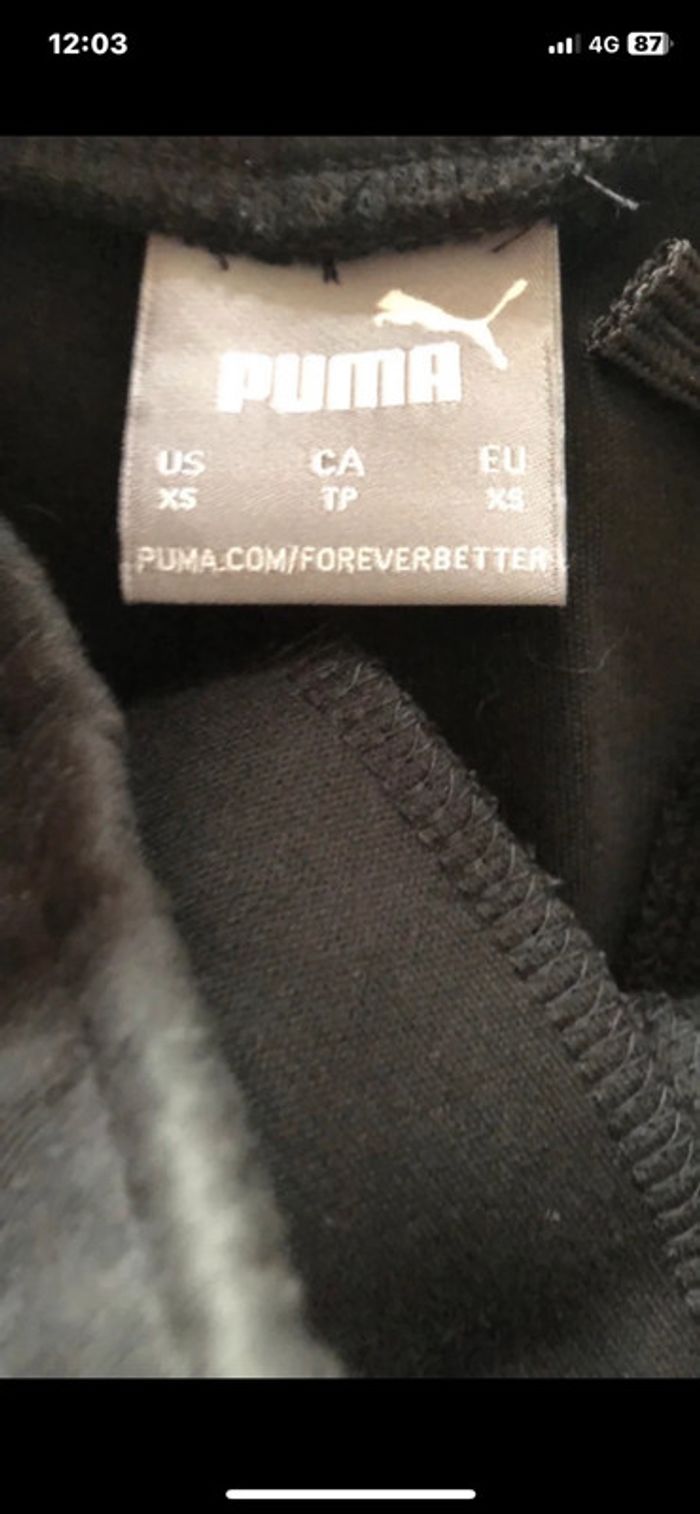 Puma - jogging - 77% coton - Taille XS - photo numéro 3