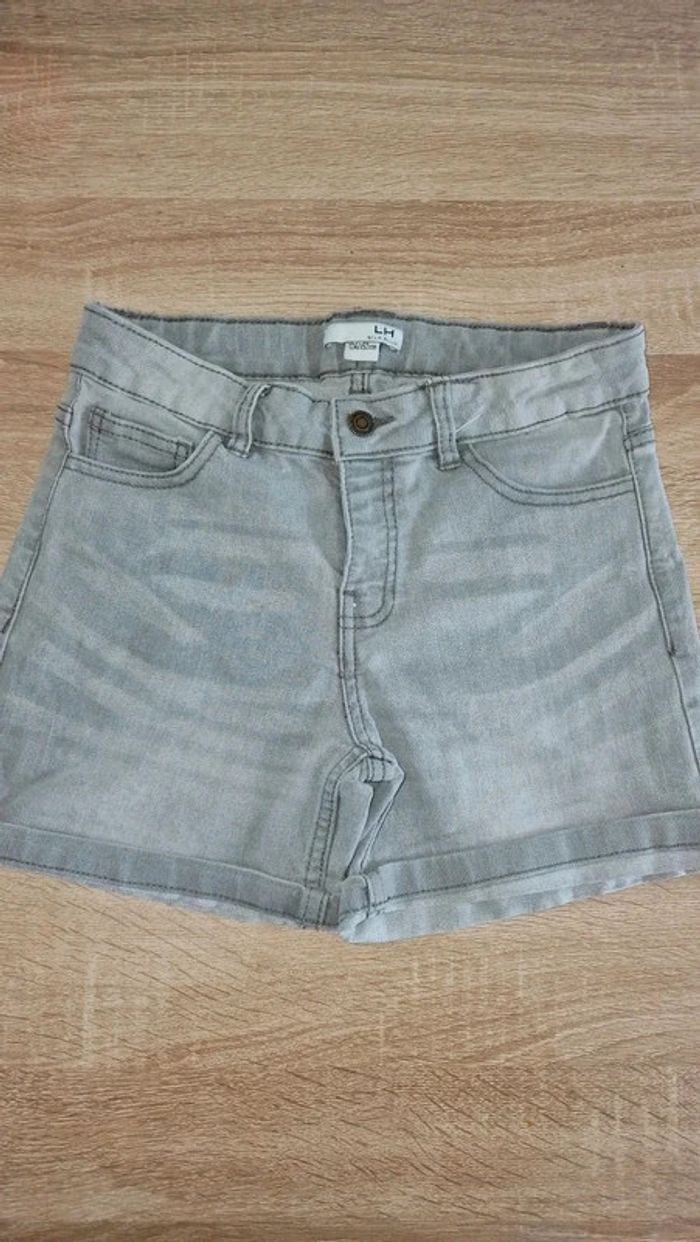 Short en jeans