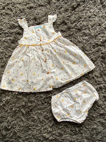 Robe d’été + culotte 12 mois Obaibi