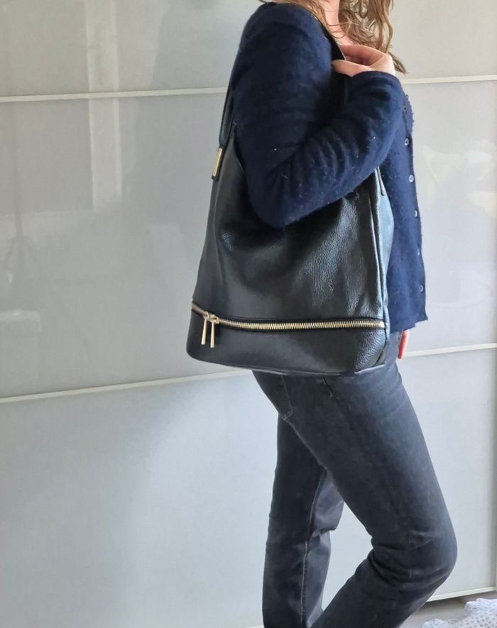 Sac à main en cuir the genuine leather - photo numéro 6