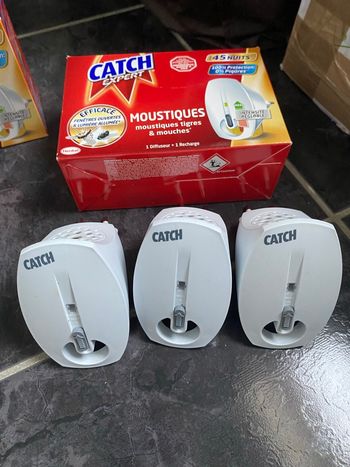 Lot de 3 prises à moustiques