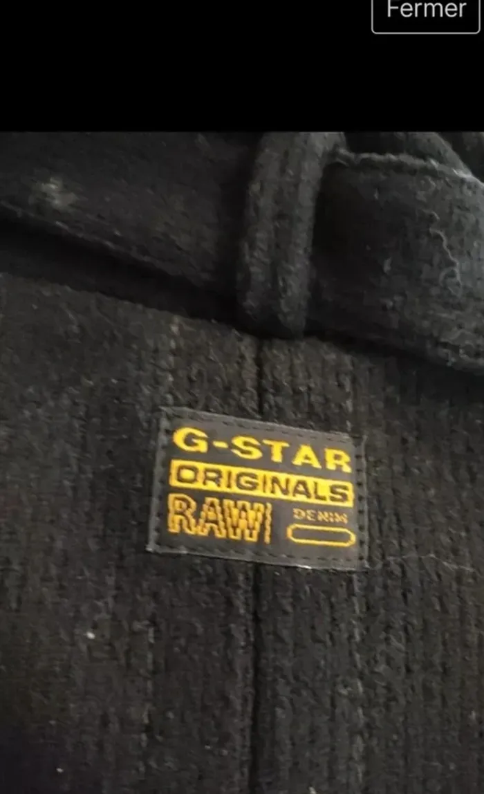 manteau Gstar Homme Taille M Très Bon Etat. - photo numéro 3