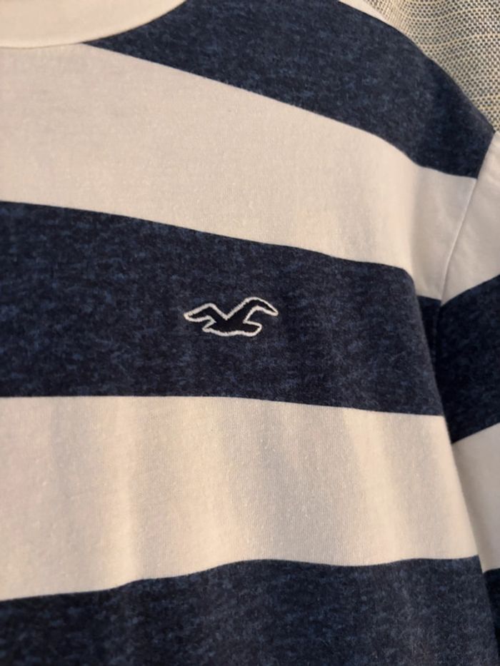T-shirt à rayure Hollister - photo numéro 2