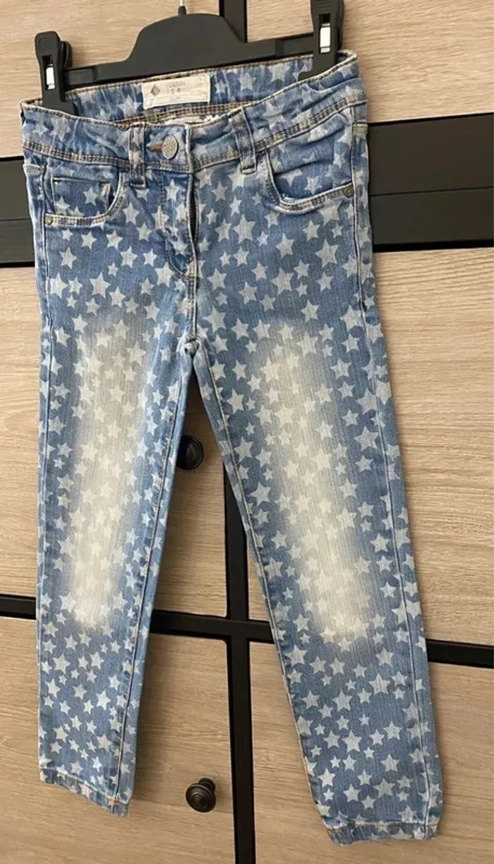 Jeans Denim Tex Taille 5 - 6 ans - photo numéro 4
