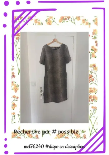 Robe moucheté