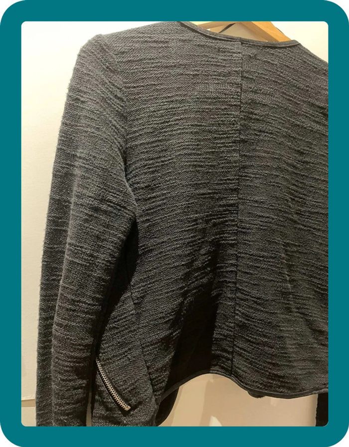 Perfecto simple noir unis avec poches - S - photo numéro 8