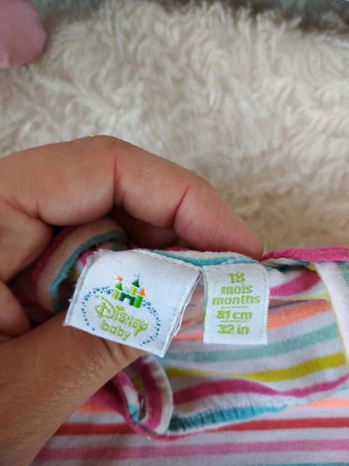 Robe été bretelles Fille 18 mois Minnie Disney Baby - photo numéro 7
