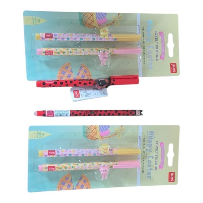 stylos legami édition limitée Pacques x2 + nouvelle collection coccinelle 🐞<-30% avec le code NUAGE30 à saisir !! - photo numéro 2