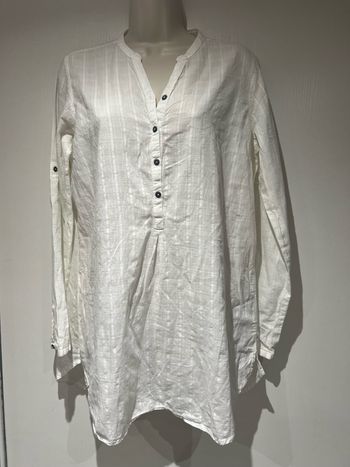 Tunique régatta , taille38, crème coton/M