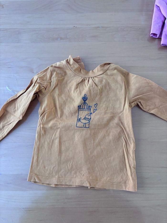 T-shirt manche longue Vertbaudet 18M