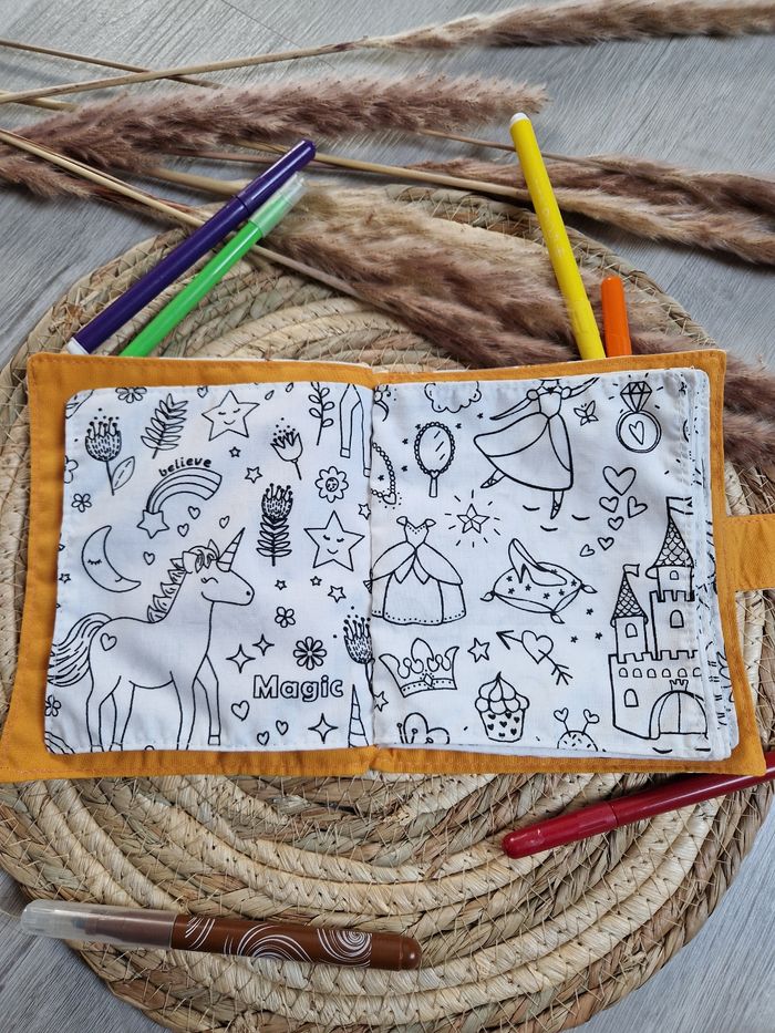 Livre coloriage Lavable - photo numéro 4