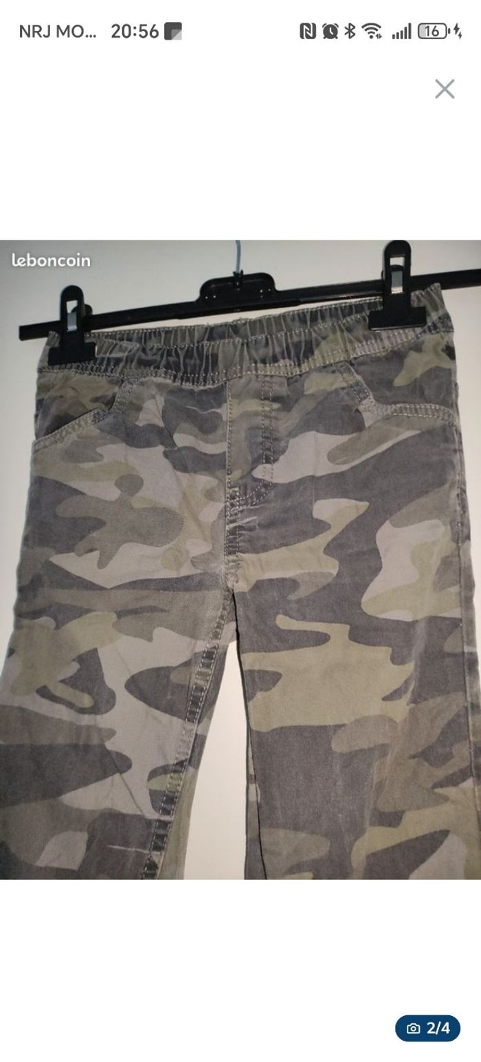 Pantalon genre militaire nky taille 6 ans - photo numéro 2