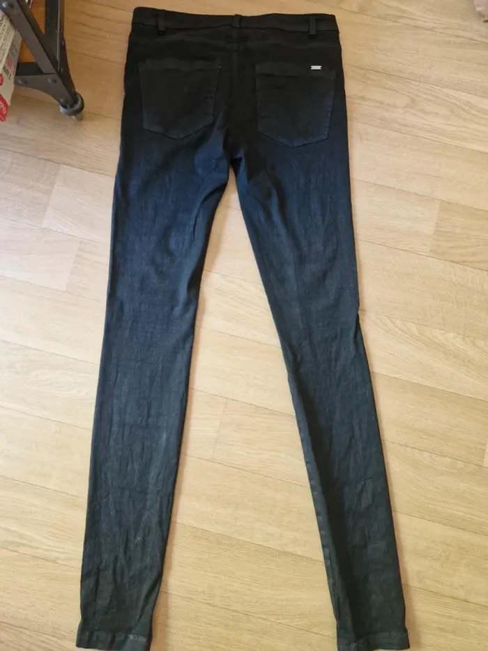 Jean slim bleu marine Ikks 36 - photo numéro 4