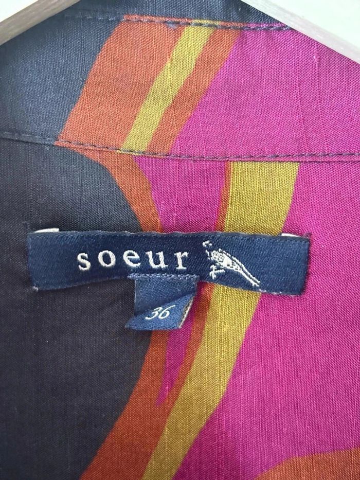 Chemise Soeur Lucrèce en soie / taille S - photo numéro 5