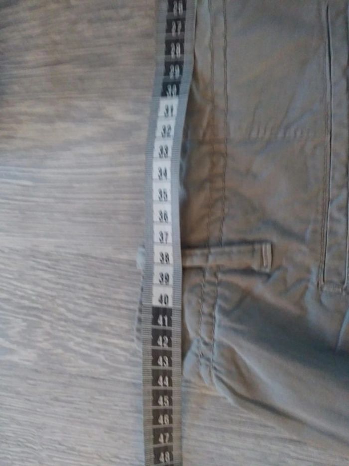 Pantalon nafnaf beige taille 42 - photo numéro 5