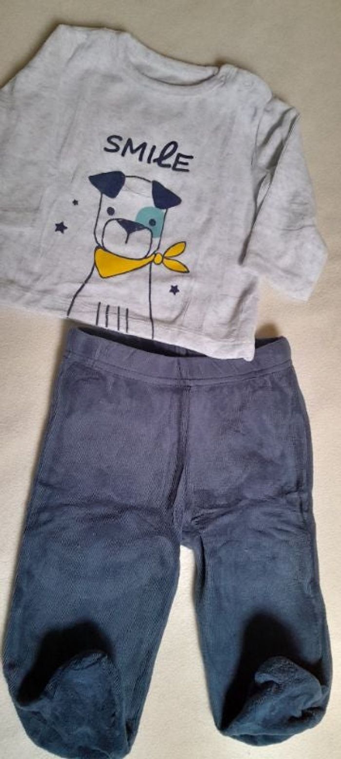 Pyjama 2 pièces 6-9 mois