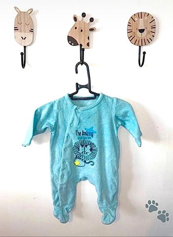 Pyjama en velours taille 1 mois