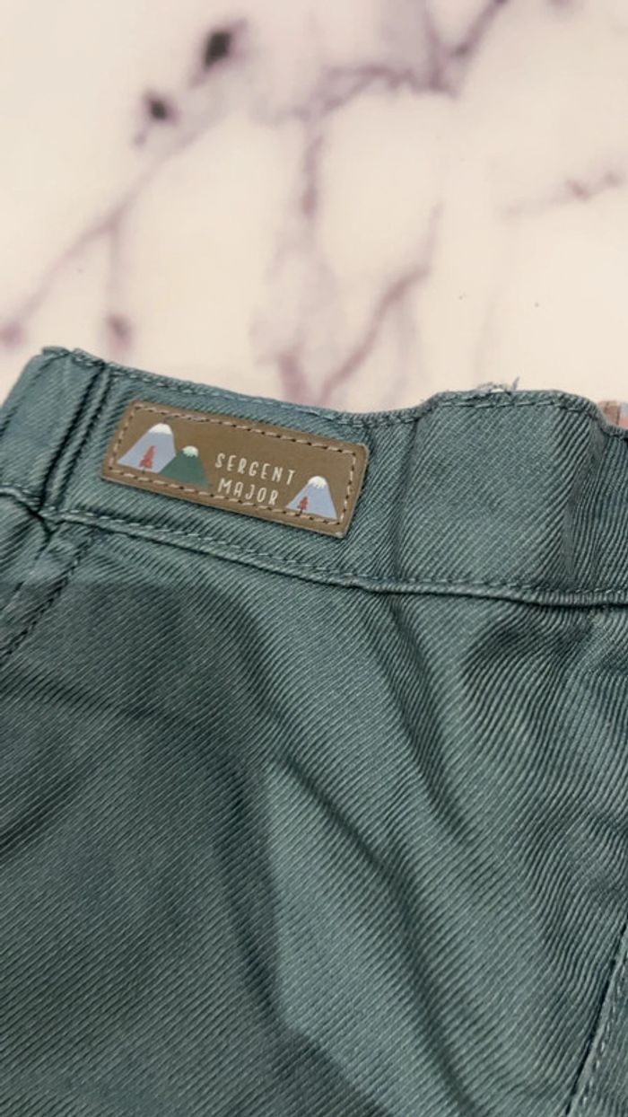 Pantalon garçon vert - photo numéro 5