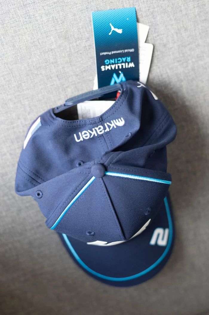 Casquette Formule 1 Williams Sargent - photo numéro 2