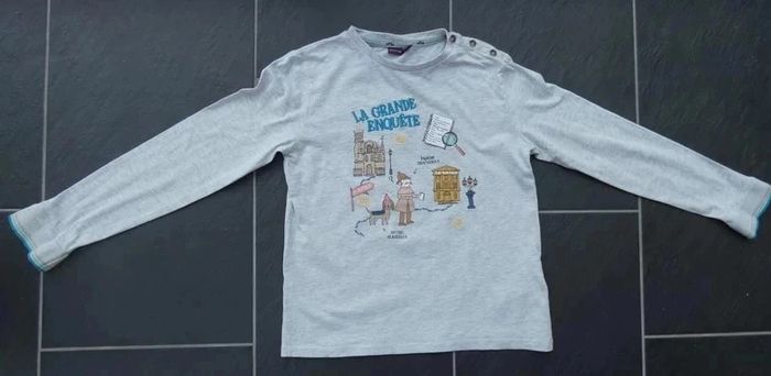 Joli tee-shirt manches longues garçon 10 ans (140 cm) Sergent Major