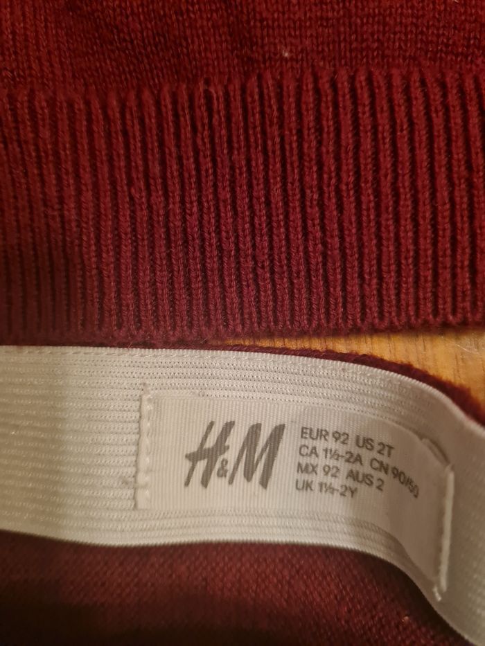 Ensemble en maille fille 1etdemi 2 ans H&M - photo numéro 2