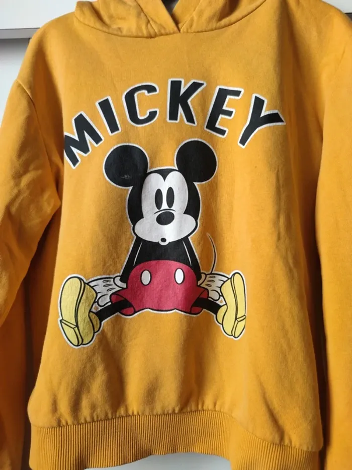 Sweat a capuche Mickey fille 11/12 ans - photo numéro 4
