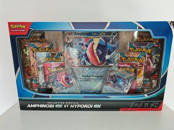 Coffret pokémon scellé amphinobi et hyporoi ex