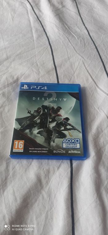Jeu destiny 2 ps4