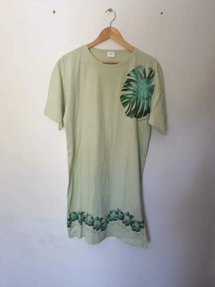 Chemise de nuit " belle plante" A1282