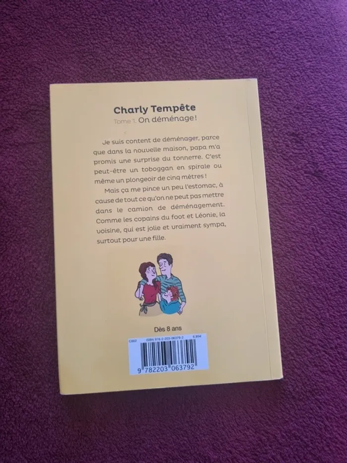 Livre Charly tempête on déménage - photo numéro 2