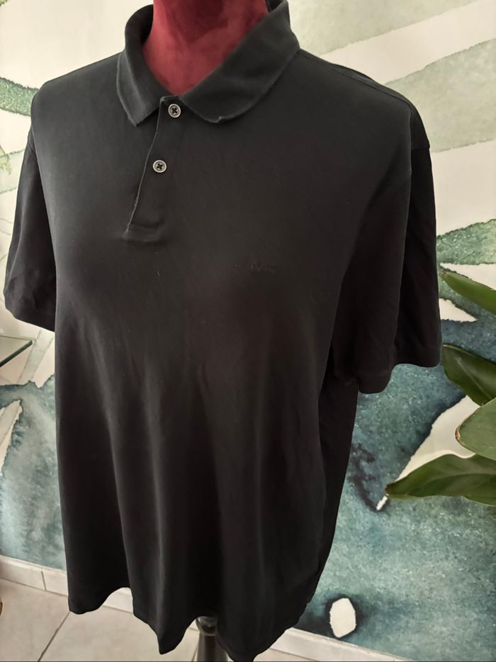 Polo homme noir Michael Kors - photo numéro 2