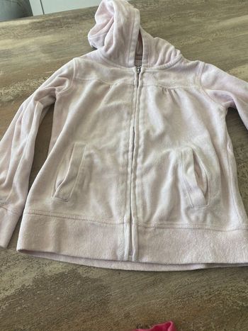 Sweat capuche veste fille 6 ans