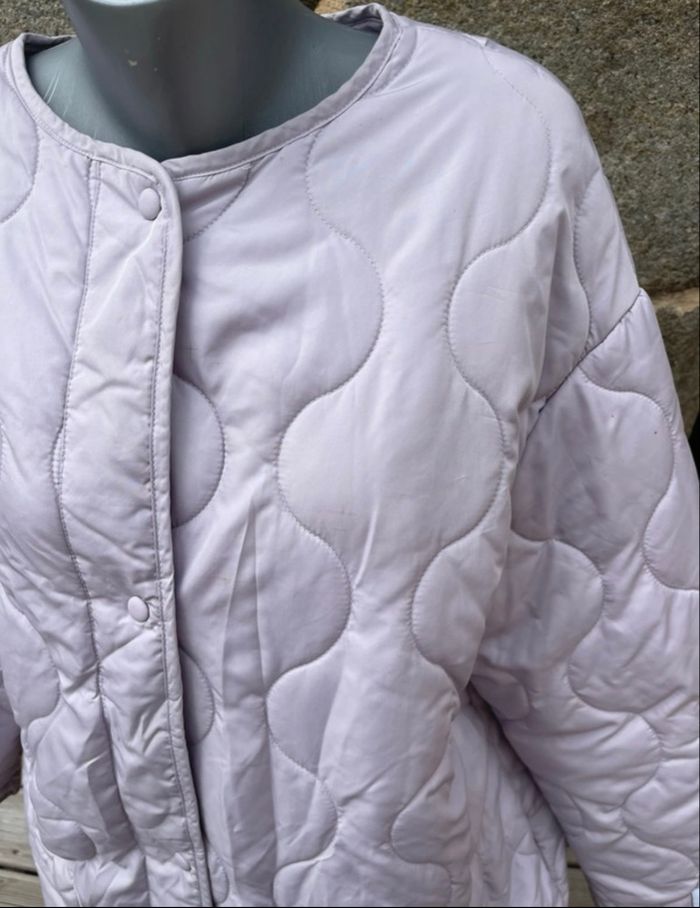 Doudoune longue lila - Weekend Collective - photo numéro 2