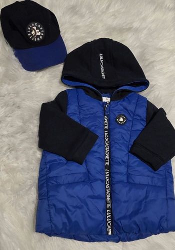 💙💙🤩🤩Superbe ensemble Blouson mi saison et casquette 18 mois garçon🤩🤩💙💙