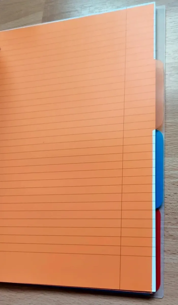 Cahier à spirales ligné et intercalaires - photo numéro 3