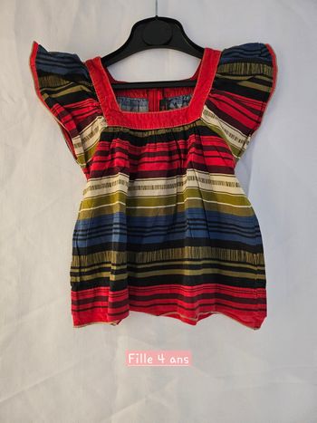 Blouse 4 ans