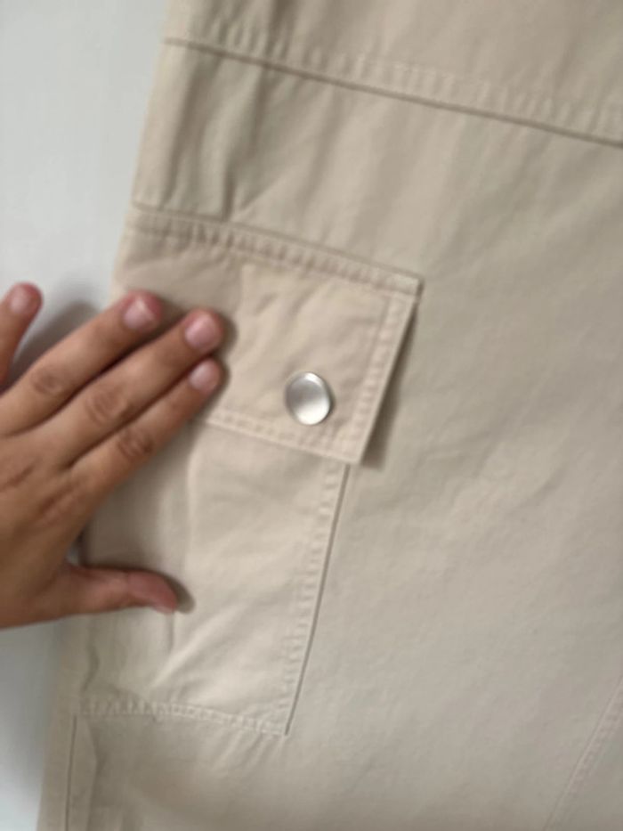 👗 jolie jupe beige effet jeans - pimkie collection - neuf avec étiquette - taille 38 - photo numéro 3